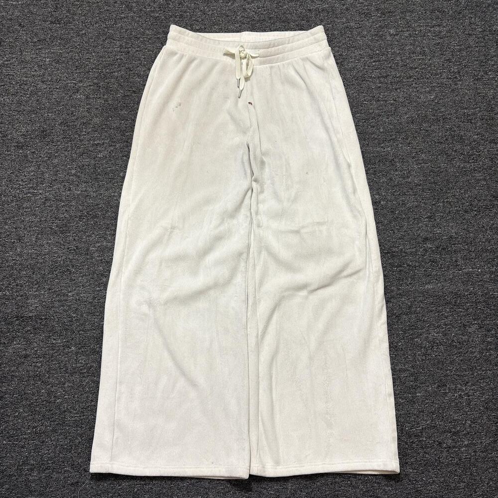 kyodan cream wide leg sweatpants